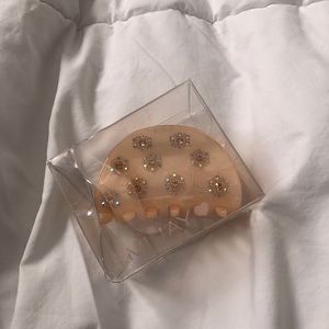 EMI JAY Luna Clip in Peach 🍑💞 BNWT 🏷️